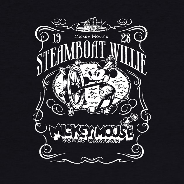 Steamboat Willie 1928 by Dystopianpalace